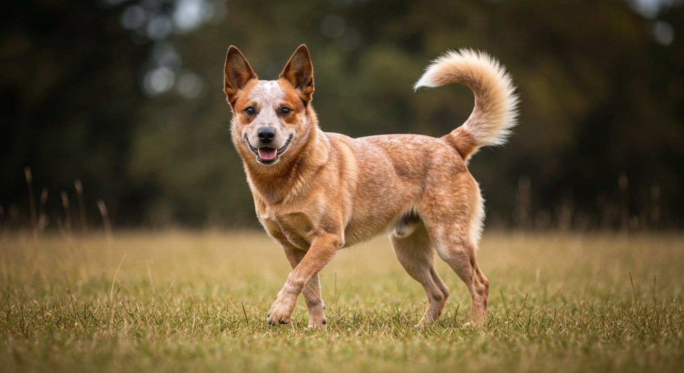 An adult Shetland Sheepdog standing proudly in a studio against a soft-grey background.