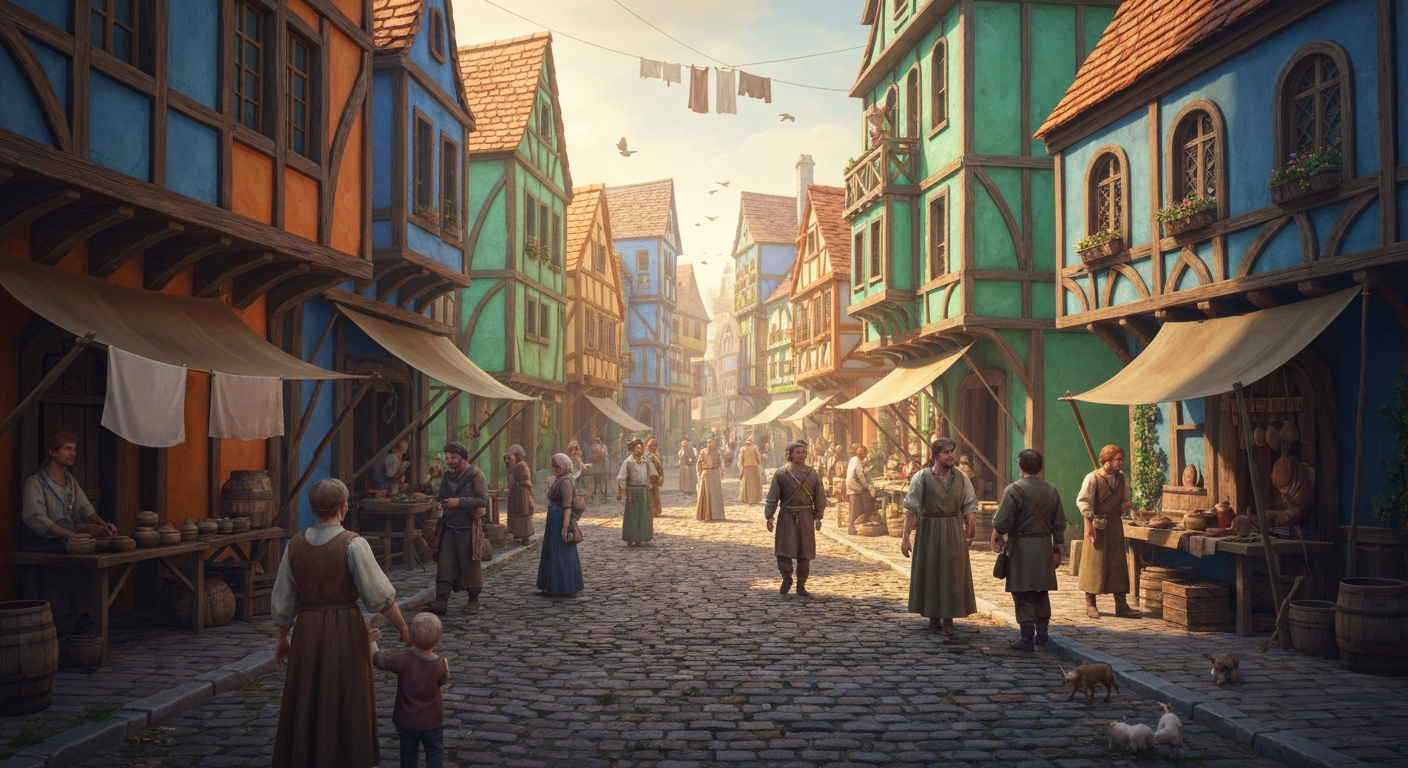 A tri-color Shetland Sheepdog navigates through a series of blue and white weave poles on a dog agility course.